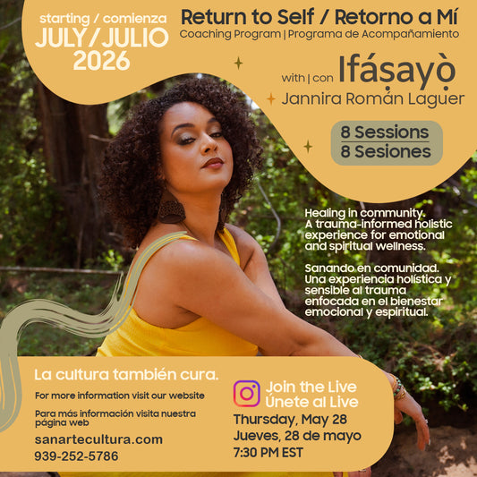 COMIENZA EN JULIO 2026: RETURN TO SELF / RETORNO A MI